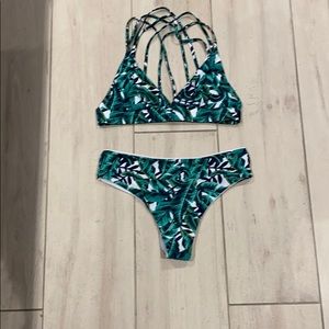 Two piece mid rise Bathing suit